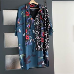 French Connection floral dress.